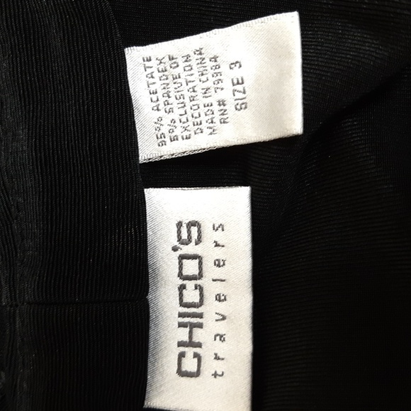 Chico's Travelers Open Front Cardigan - Picture 6 of 7